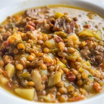 SOPA LENTEJAS